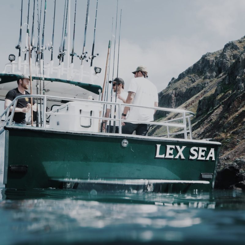 a small boat in a body of water