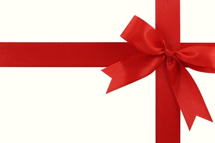 a close up of a bow