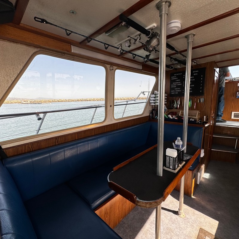 a chair sitting in front of a building