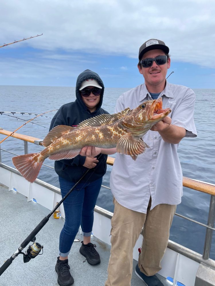 a person holding a fish in the water