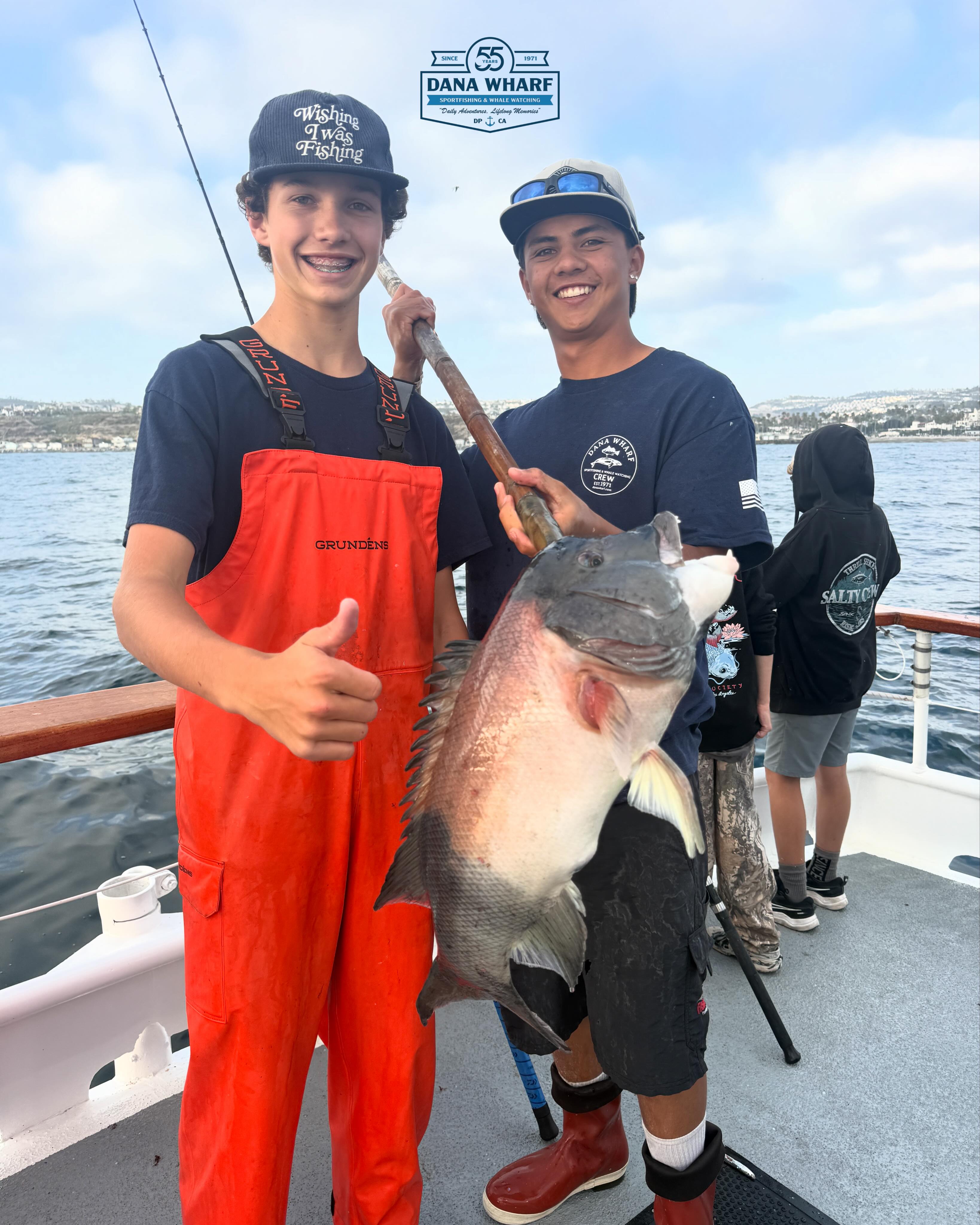 The Helena returns to Dana Point Harbor after a shipyard refit, ready for another season of deep sea fishing